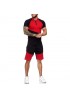 Casual Sports Short Sleeve Set Quick Drying Breathable Fitness Running Sports T  Shirts Sports Shorts Loose Short Men Sport Wear
